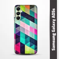 Pružný obal na Samsung Galaxy A05s s motivem Colormix