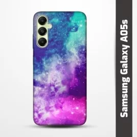 Pružný obal na Samsung Galaxy A05s s motivem Vesmír