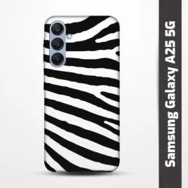 Pružný obal na Samsung Galaxy A25 5G s motivem Zebra