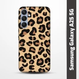 Pružný obal na Samsung Galaxy A25 5G s motivem Gepard