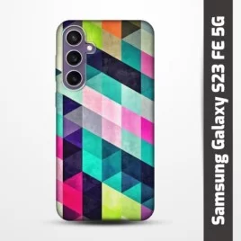 Pružný obal na Samsung Galaxy S23 FE 5G s motivem Colormix