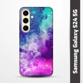 Pružný obal na Samsung Galaxy S24 5G s motivem Vesmír
