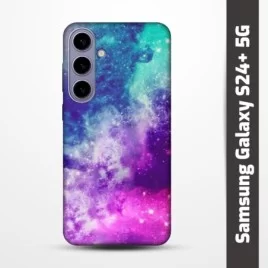 Pružný obal na Samsung Galaxy S24+ 5G s motivem Vesmír