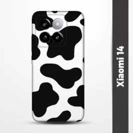 Pružný obal na Xiaomi 14 s motivem Cow