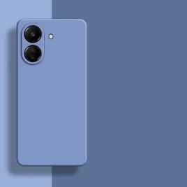 Liquid silikonový obal na Xiaomi Redmi 13C | Eco-Friendly-Modrá