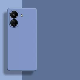 Liquid silikonový obal na Xiaomi POCO C65 | Eco-Friendly-Modrá