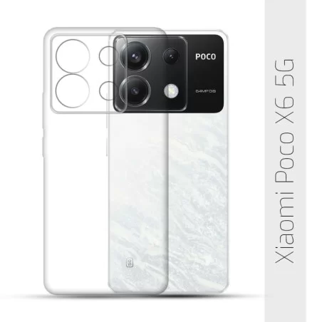 Obal na Xiaomi Poco X6 5G | Průhledný pružný obal