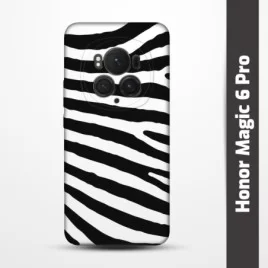 Pružný obal na Honor Magic 6 Pro s motivem Zebra