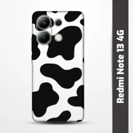 Pružný obal na Redmi Note 13 4G s motivem Cow