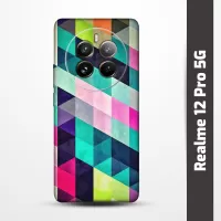 Pružný obal na Realme 12 Pro 5G s motivem Colormix