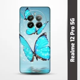 Pružný obal na Realme 12 Pro 5G s motivem Motýli