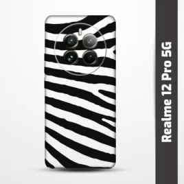 Pružný obal na Realme 12 Pro 5G s motivem Zebra