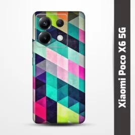 Pružný obal na Xiaomi Poco X6 5G s motivem Colormix