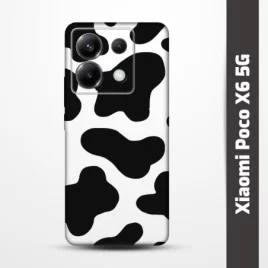 Pružný obal na Xiaomi Poco X6 5G s motivem Cow