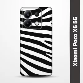 Pružný obal na Xiaomi Poco X6 5G s motivem Zebra