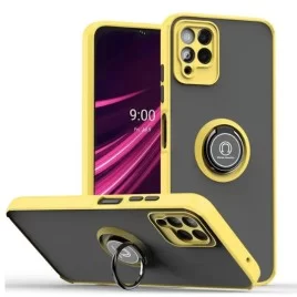 Shockproof obal na T Phone Pro | Shockproof obal s magnetickým ringem-Žlutá