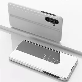 Zrcadlové pouzdro na Samsung Galaxy A55 5G-Stříbrný lesk