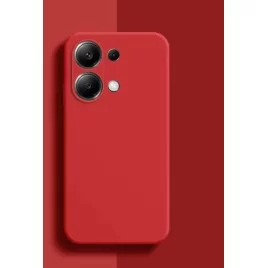 Liquid silikonový obal na Xiaomi Redmi Note 13 Pro 5G | Eco-Friendly-Červená
