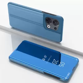 Zrcadlové pouzdro na Xiaomi Poco M6 Pro-Modrý lesk