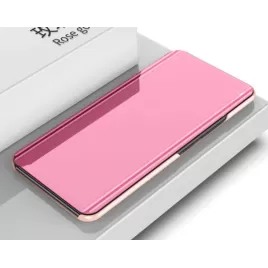 Zrcadlové pouzdro na Xiaomi Poco C40-Růžový lesk