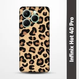Pružný obal na Infinix Hot 40 Pro s motivem Gepard