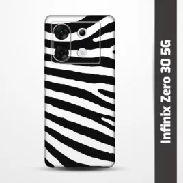 Pružný obal na Infinix Zero 30 5G s motivem Zebra