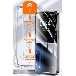 Tvrzené ochranné sklo se systémem jednoduchého lepení na mobil iPhone 12