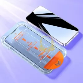 Tvrzené ochranné sklo se systémem jednoduchého lepení na mobil iPhone Xr