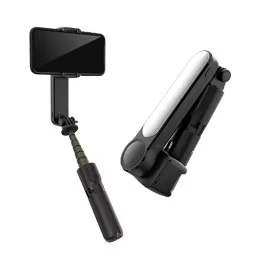Mini Gimbal L09 [Selfie tyč, tripod, LED, BT, stabilizátor]
