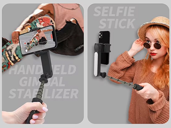 Gimbal stabilizátor selfie tyče