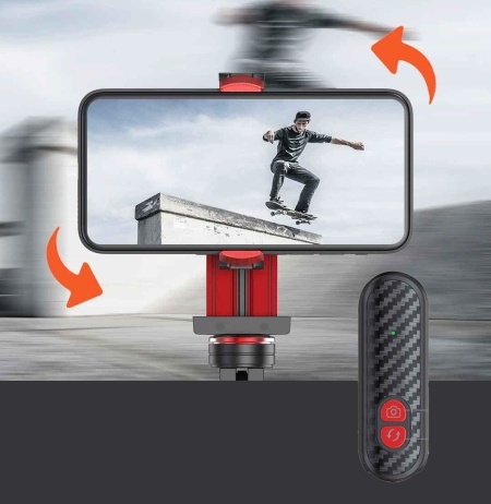 Selfie tyč s dálkovým ovládáním 10m